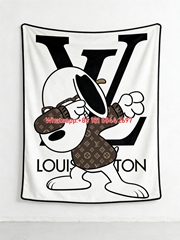 LV Snoopy Drip Blanket Snoopy Monogram Throw IMG_3264